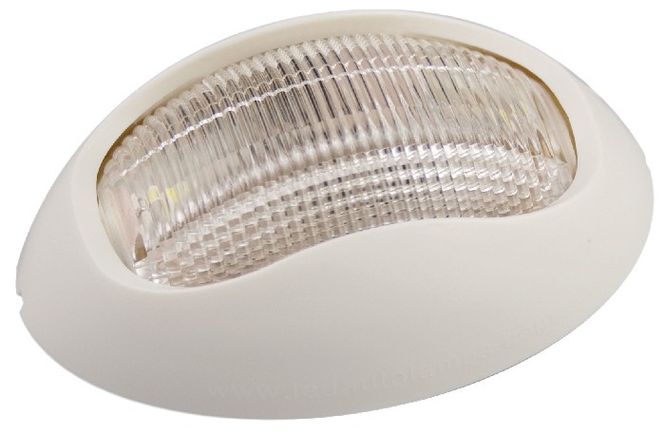 Hovedbilde Lanterne hvit 12-24V