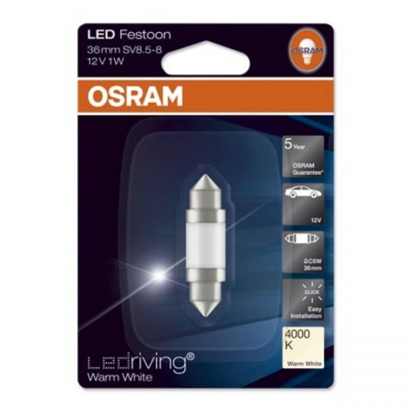 Osram LED pære 6498 pinol 12V