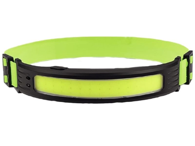 Entac Oppladbar LED Hodelykt 350 Lumen med Bevegelsessensor