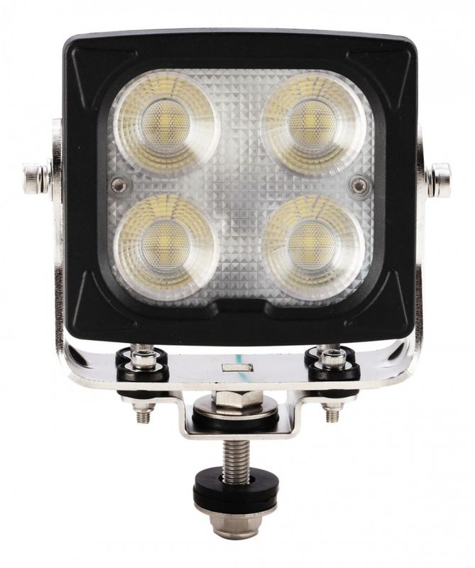 40W Arbeidslys m/varme i glass 4860lm 12V 24V
