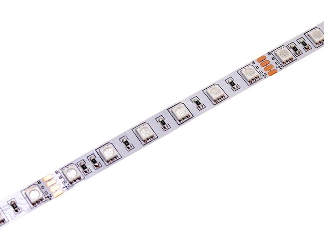 Hovedbilde 24V 50cm RGB LED lysbånd