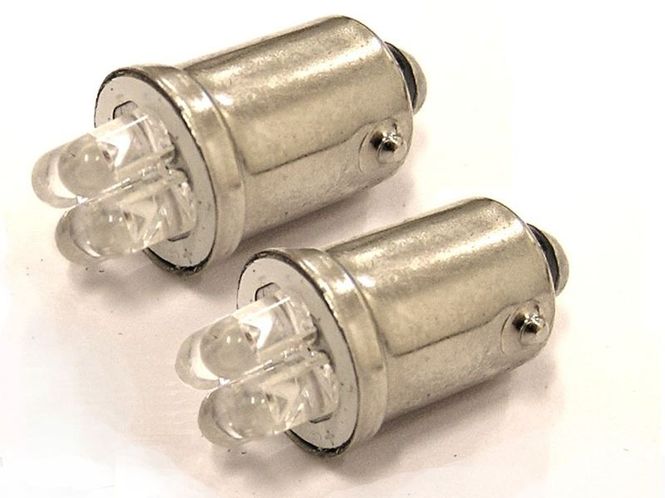 Hovedbilde 4xLED parklys 12V H6W rødt el ...