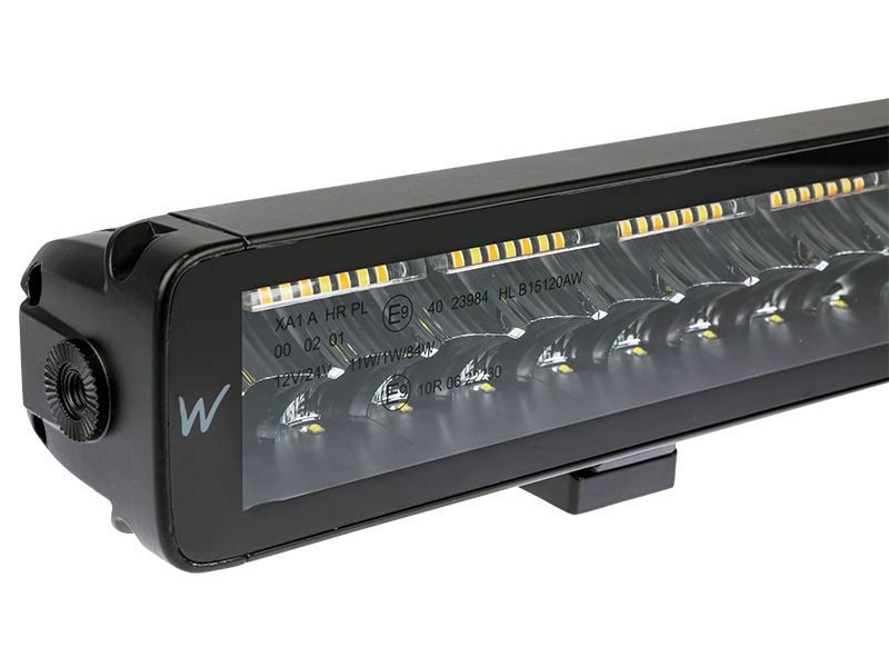 W-Light LED-lysbjelke med varsellys 7420lm / 5700K