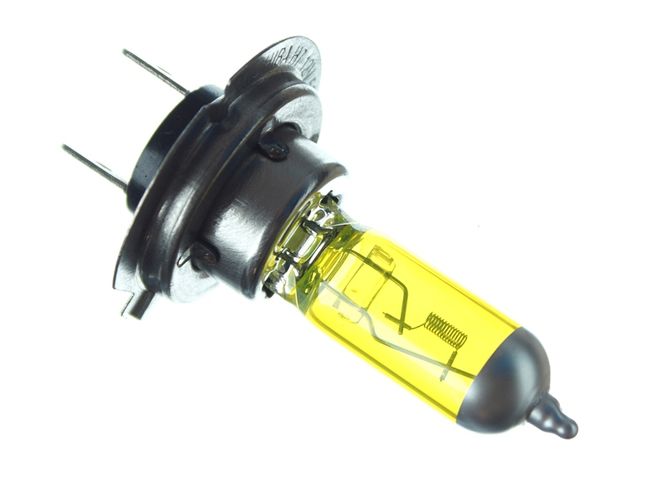 Hovedbilde 12V H7 Yellowlook Gul ...