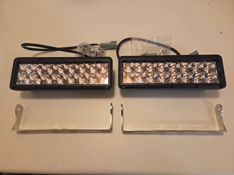Lightstorm 45cm Dual LED-bar Fjernlysbro med Cree-dioder 8640lm (96W)