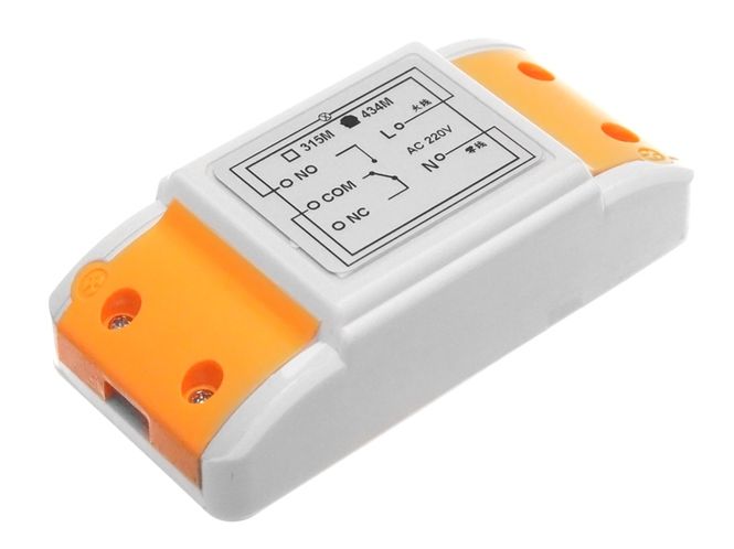 Hovedbilde 230V 1 kanal fjernbetjent ...