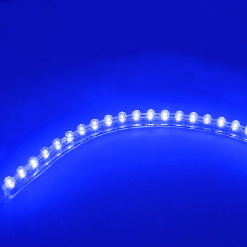 12V 2 stk 24cm fleksibel diodestripe