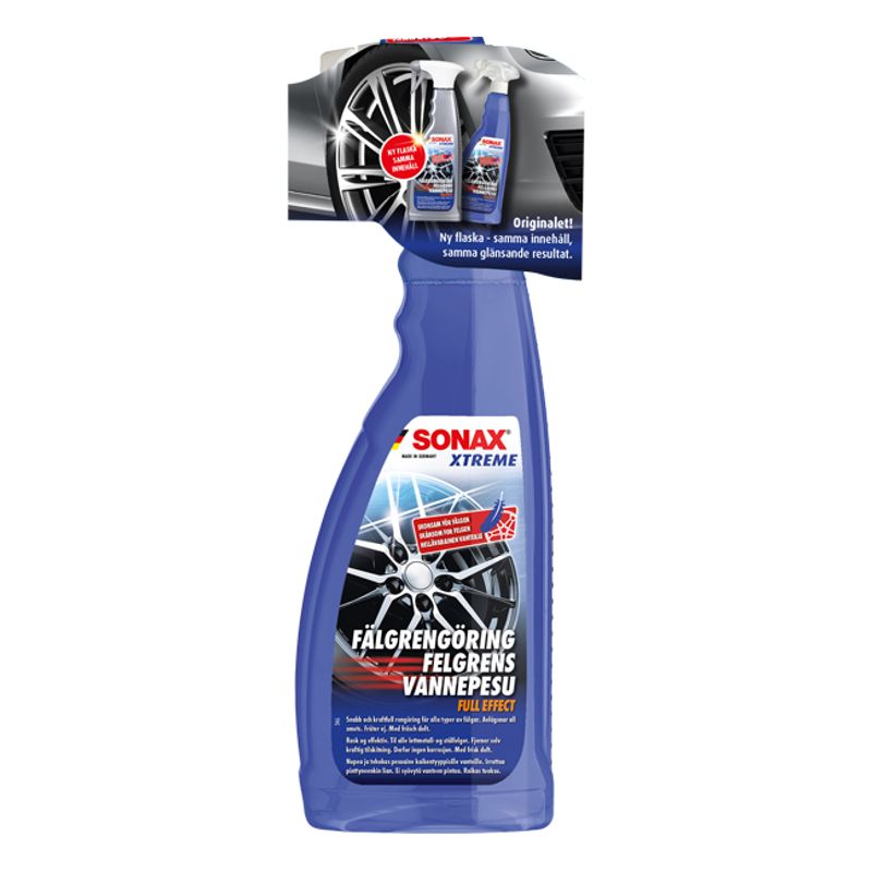 Sonax Xtreme syrefri felgrens med fargeindikator (750 ml)