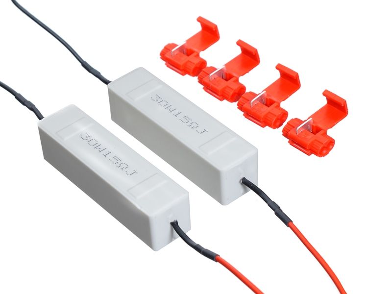 2 stk motstander 16W/12V