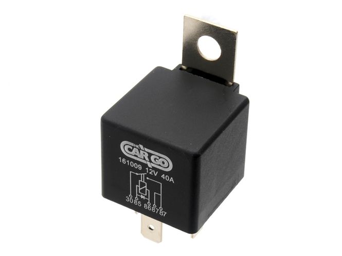 Hovedbilde 12v 40A rele, universal 480W ...