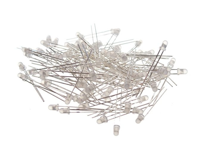 Hovedbilde 100 stk 3mm diffus kraftige ...