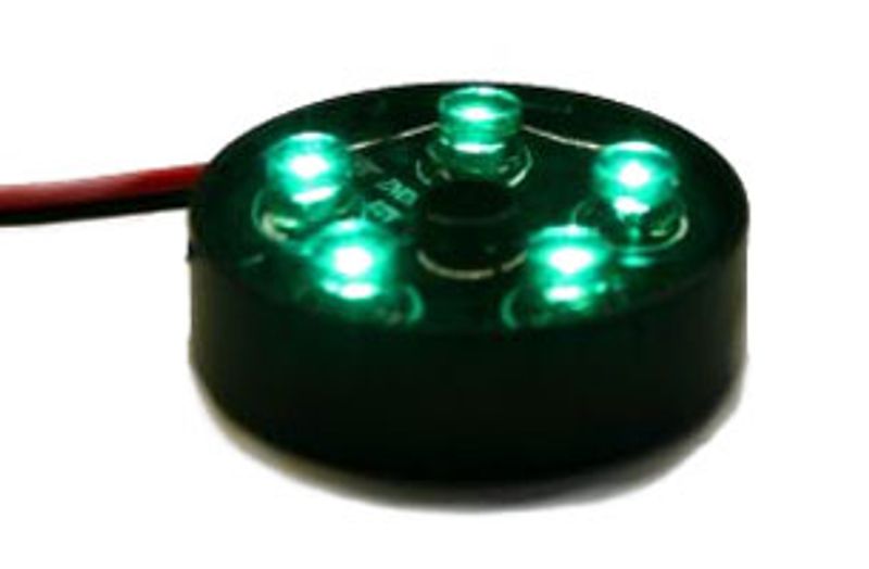 Grønn Mini LED-Box 12V