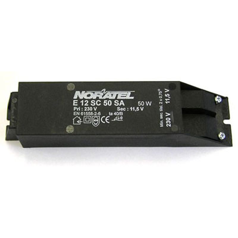 230V~12V Noratel Belysningstransformator 50W 50Hz