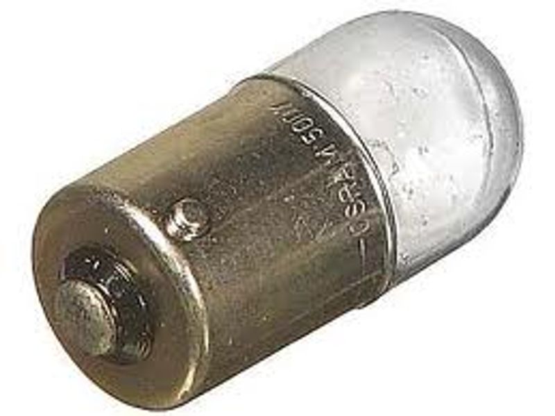 Osram 12V BA15S 5W 2 stk glødepærer