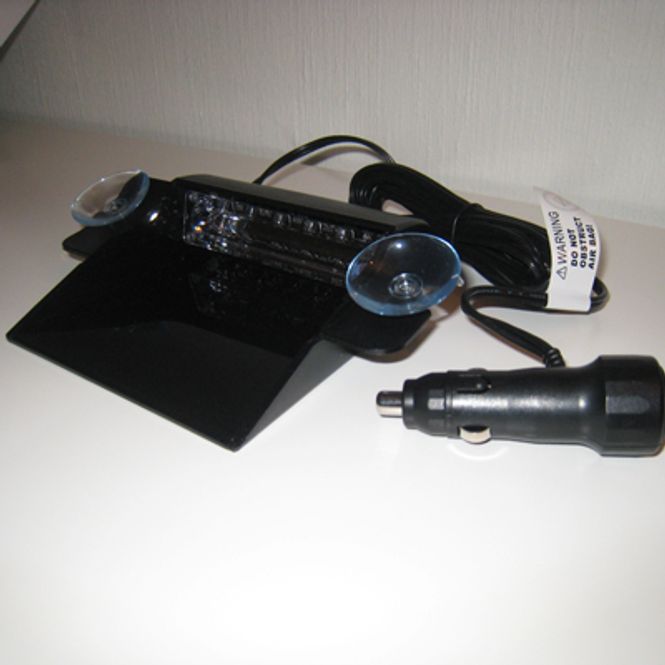 Hovedbilde Axixtech hvit Titan 6LED Dash ...